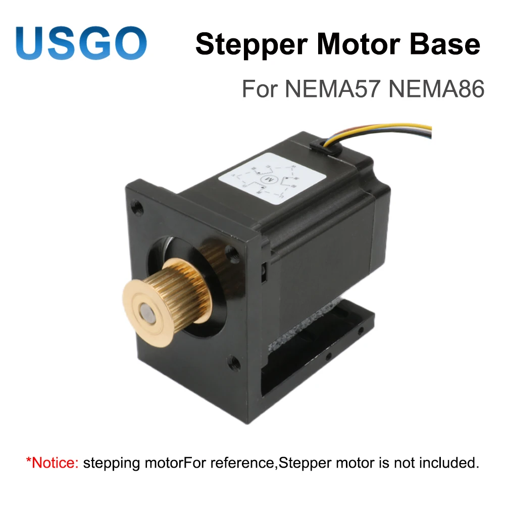 USGO Motor Base For NEMA57 NEMA86 Stepper Motor Aluminum Fixed Seat Fastener mounting Bracket Support
USGO Motor Base For NEMA57 NEMA86 Stepper Motor Aluminum Fixed Seat Fastener mounting Bracket Support