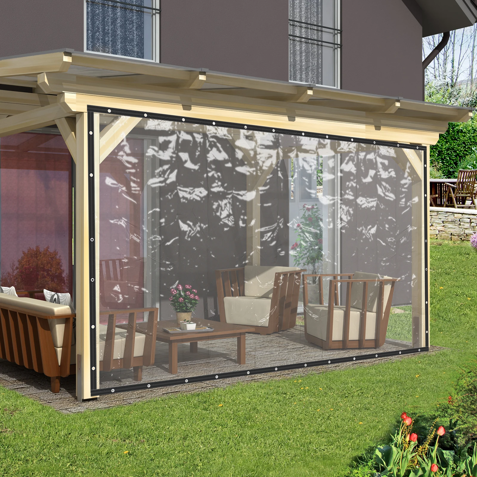 Heavy Duty Thick Plastic Tarpaulin Industrial Commercial PVC Vinyl Clear Curtain Walls New
Heavy Duty Thick Plastic Tarpaulin Industrial Commercial PVC Vinyl Clear Curtain Walls New
