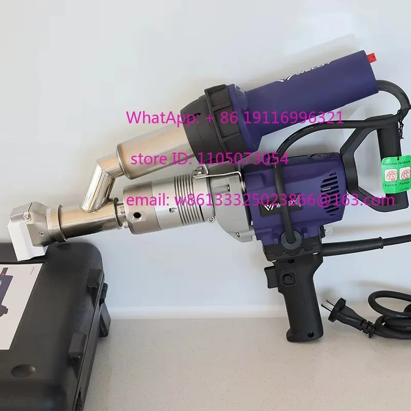 Weldy Booster EX2 handheld plastic extrusion welding machine, used for HDPE LDPE LLDPE welding
Weldy Booster EX2 handheld plastic extrusion welding machine, used for HDPE LDPE LLDPE welding