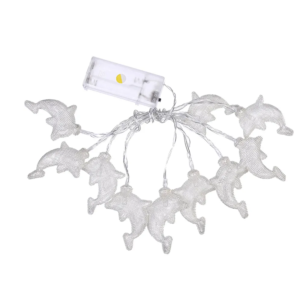 LED Dolphin String Fairy Lights Metal Battery Operated Warm Glow for Party Wedding Bedroom Atmosphere
LED Dolphin String Fairy Lights Metal Battery Operated Warm Glow for Party Wedding Bedroom Atmosphere