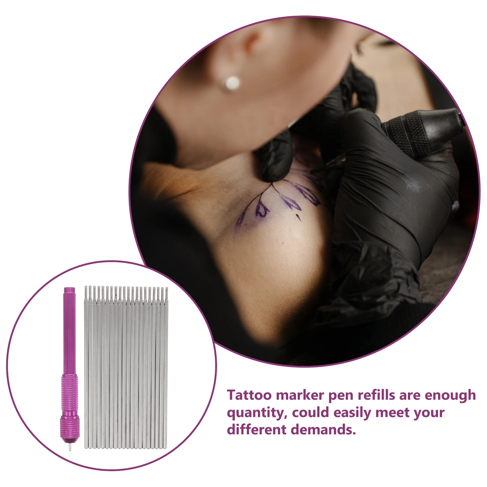 1 set Shell Refills Set Durable Marker Refills Replacement Tattoo Pen Cores Tattoo Stencil Pen Skin Markers For Tattoos
1 set Shell Refills Set Durable Marker Refills Replacement Tattoo Pen Cores Tattoo Stencil Pen Skin Markers For Tattoos