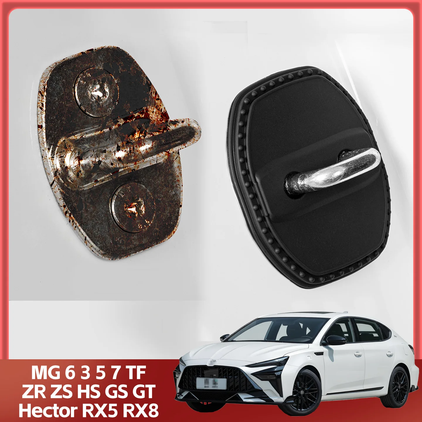 2/4Pcs Silicone Car Door Lock Cover Protective Decoration Case For MG 6 3 5 7 TF ZR ZS HS GS GT Hector RX5 RX8
2/4Pcs Silicone Car Door Lock Cover Protective Decoration Case For MG 6 3 5 7 TF ZR ZS HS GS GT Hector RX5 RX8