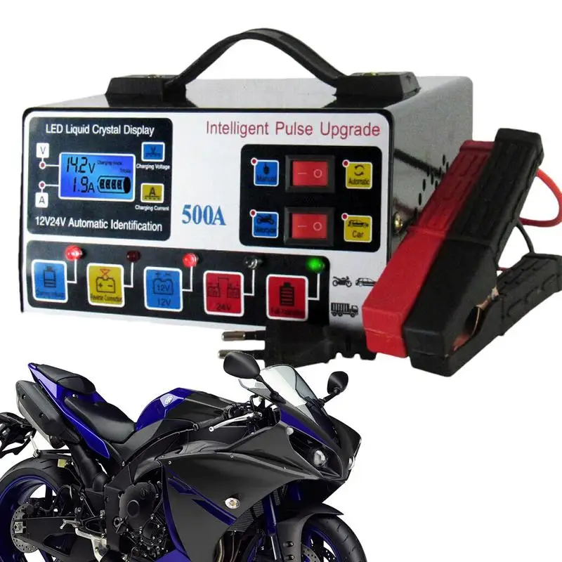Charger For Car Battery Auto Battery Charger 12V/24V Battery Charger Automotive Battery Charger Auto Battery Charger Five-Level
Charger For Car Battery Auto Battery Charger 12V/24V Battery Charger Automotive Battery Charger Auto Battery Charger Five-Level