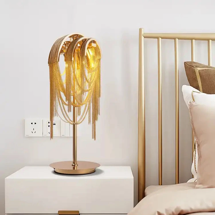 Industrial AC Powered LED Aluminum Chain Table Lamp Warm White Light G9 Bulbs 3-Year Warranty for Hotel Bedside Bar Reading Use
Industrial AC Powered LED Aluminum Chain Table Lamp Warm White Light G9 Bulbs 3-Year Warranty for Hotel Bedside Bar Reading Use