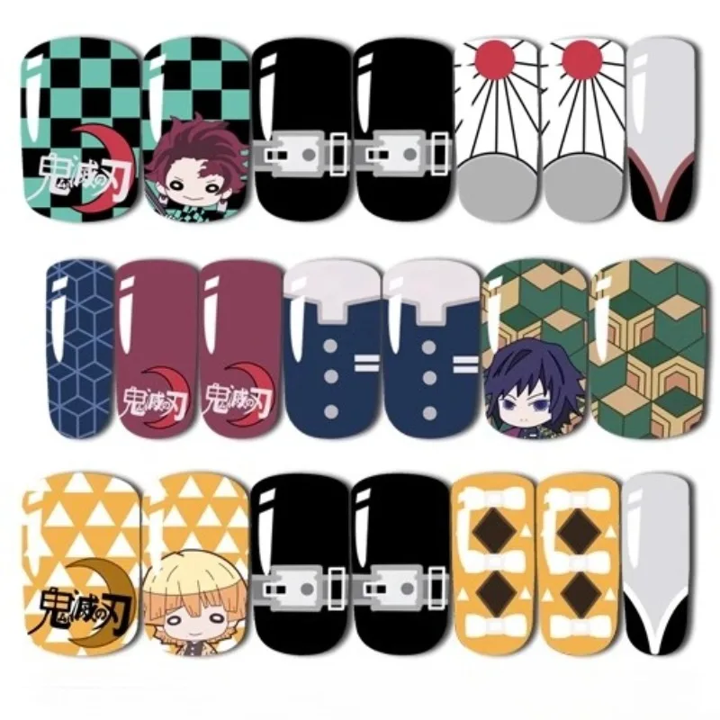 14PCS Kamado Tanjirou Agatsuma Zenitsu Hot Selling Anime Nail Stickers Peripherals
14PCS Kamado Tanjirou Agatsuma Zenitsu Hot Selling Anime Nail Stickers Peripherals