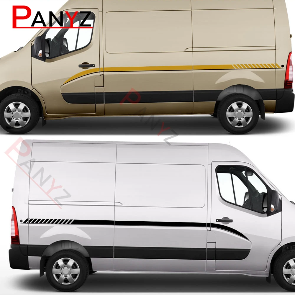 2PCS Car Door Waist Lines Decor Stickers For Renault Master Motorhome Van Auto Styling Graphics Vinyl Decals Accessories
2PCS Car Door Waist Lines Decor Stickers For Renault Master Motorhome Van Auto Styling Graphics Vinyl Decals Accessories