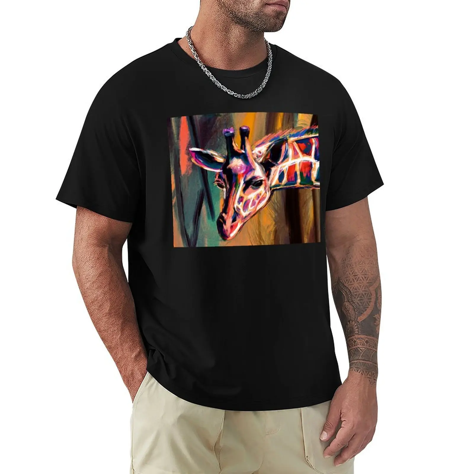 Colorful Giraffe T-Shirt shirts graphic tee vintage vintage clothes anime plus size men clothing
Colorful Giraffe T-Shirt shirts graphic tee vintage vintage clothes anime plus size men clothing