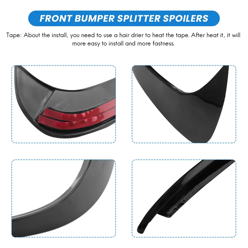1Pair Front Bumper Side Air Knife Splitter Spoiler Trim For Mercedes Benz A Class W176 A180 A200 A220 A250 A45 2016-2018-AS55 
1Pair Front Bumper Side Air Knife Splitter Spoiler Trim For Mercedes Benz A Class W176 A180 A200 A220 A250 A45 2016-2018-AS55