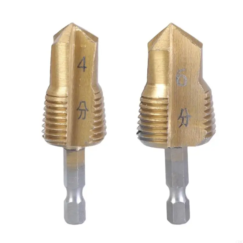 2 Пакет труб Step Trill Bits Reamer Tool для ремонта и установки водопроводной трубы C7AC
2 Пакет труб Step Trill Bits Reamer Tool для ремонта и установки водопроводной трубы C7AC