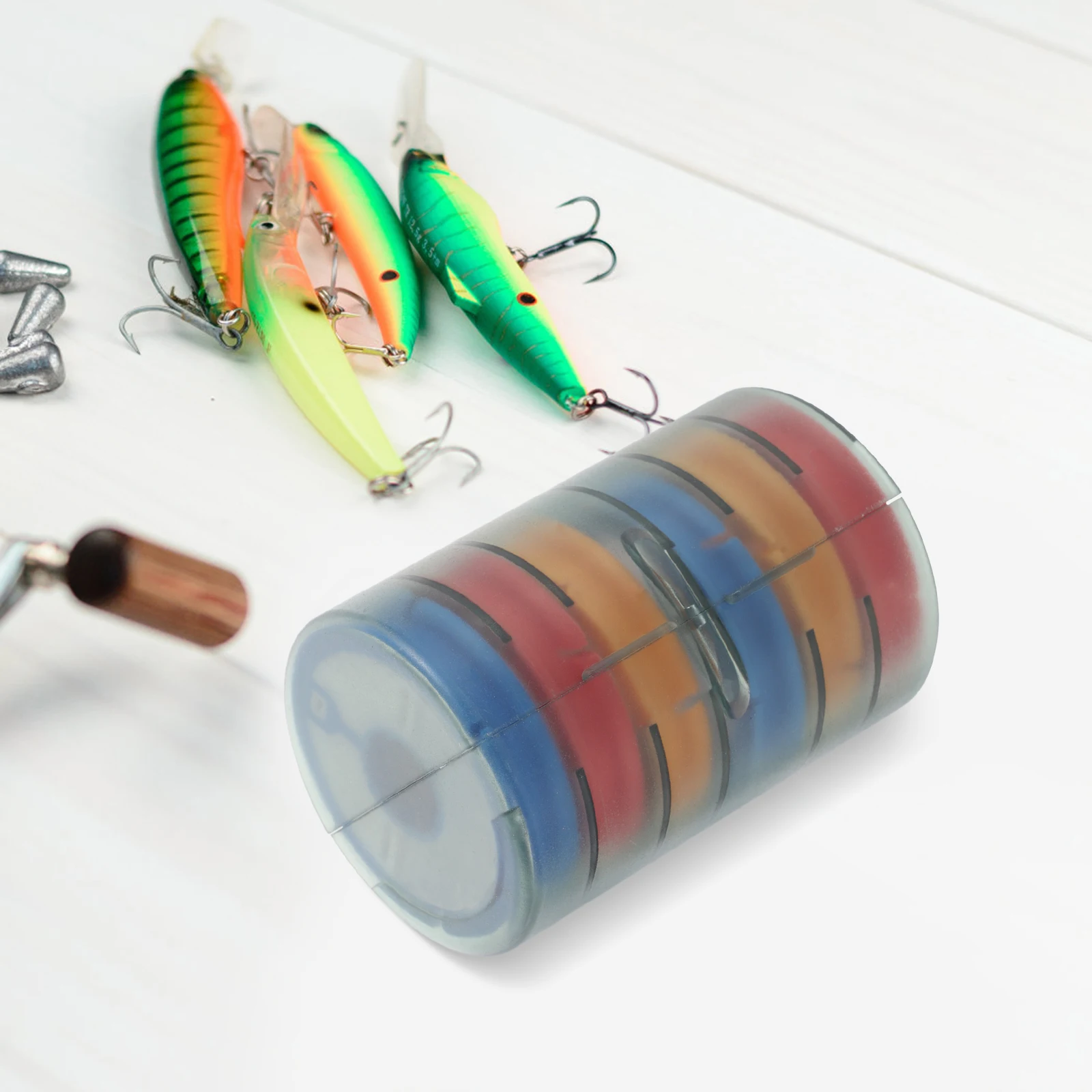 1PC Fishing Line Wrap Coil Durable Silicone Main Axis Winder Spooler Station Braided Rope Reel Accessories Coiling Plate
1PC Fishing Line Wrap Coil Durable Silicone Main Axis Winder Spooler Station Braided Rope Reel Accessories Coiling Plate