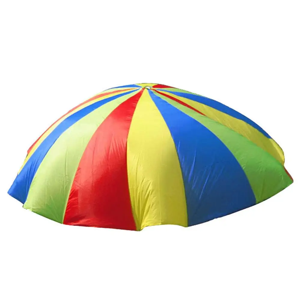 Rainbow Parachute Diameter Kids Play Outdoor Indoor Gymnastics Waterproof Bright Colorful Children Parachute Fitness
Rainbow Parachute Diameter Kids Play Outdoor Indoor Gymnastics Waterproof Bright Colorful Children Parachute Fitness