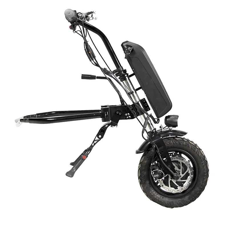 Handicapped Wheelchair Trailer Towing With Integrated Battery Mid-Installed Hub Motor And LCD Display Front Wheel Drive
Handicapped Wheelchair Trailer Towing With Integrated Battery Mid-Installed Hub Motor And LCD Display Front Wheel Drive