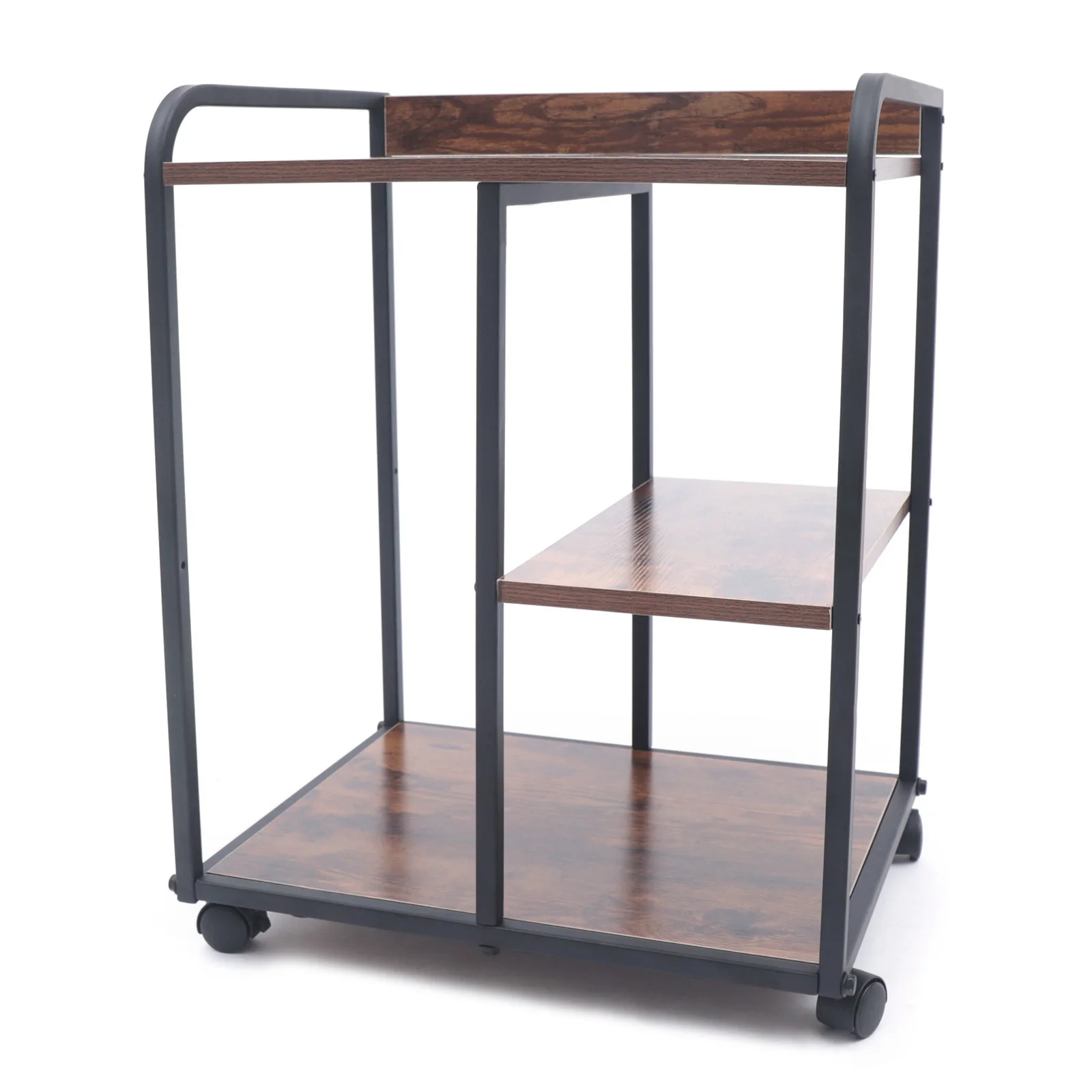 3-Tier Printer Stand, Office Mobile Printer Table with Storage Shelf and Steel Frame, Rolling Printer Cart Holder with Wheels
3-Tier Printer Stand, Office Mobile Printer Table with Storage Shelf and Steel Frame, Rolling Printer Cart Holder with Wheels
