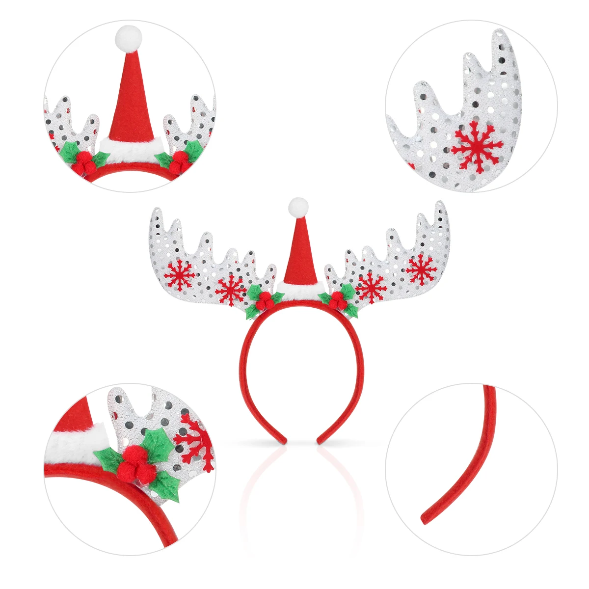 4pcs Reindeer Headband Flannelette Fabric Adjustable Christmas Party Costume Accessory For Kids Adults Carnival Masquerade Gift
4pcs Reindeer Headband Flannelette Fabric Adjustable Christmas Party Costume Accessory For Kids Adults Carnival Masquerade Gift