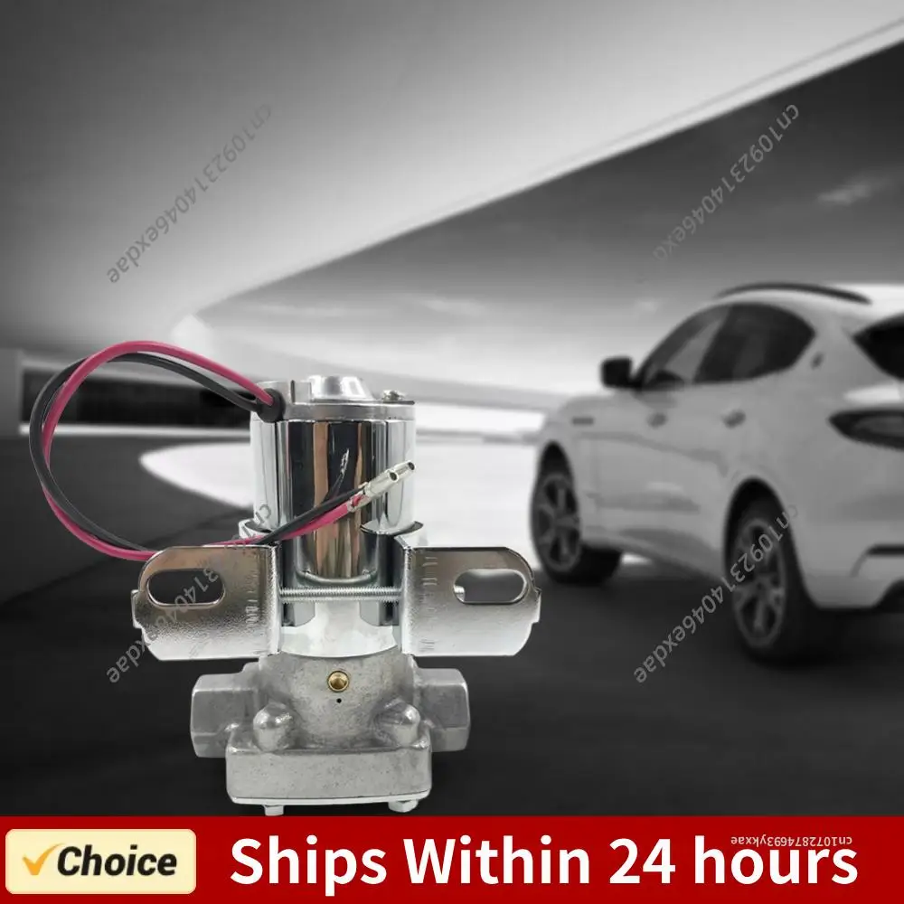 110 GPH Electric Fuel Pump 3/8Inch NPT Inlet & Outlets Universal Electric Fuel Pump Replacement Electric Fuel Pump Chrome Finish
110 GPH Electric Fuel Pump 3/8Inch NPT Inlet & Outlets Universal Electric Fuel Pump Replacement Electric Fuel Pump Chrome Finish