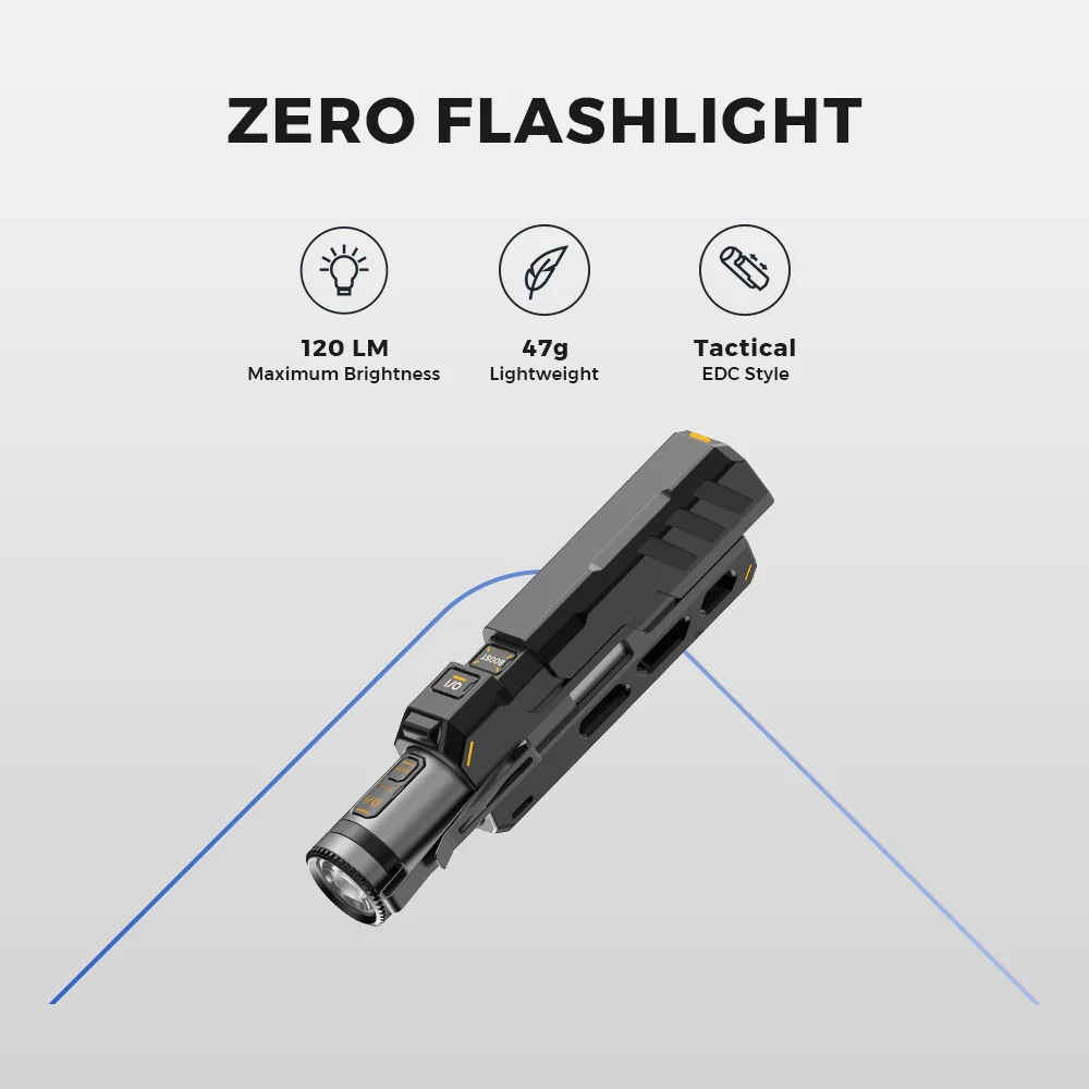 FLEXTAILGEAR ZERO Flash1200-Flashlight 650 Battery case Multiple usage modes suitable for outdoor and other scenarios
FLEXTAILGEAR ZERO Flash1200-Flashlight 650 Battery case Multiple usage modes suitable for outdoor and other scenarios
