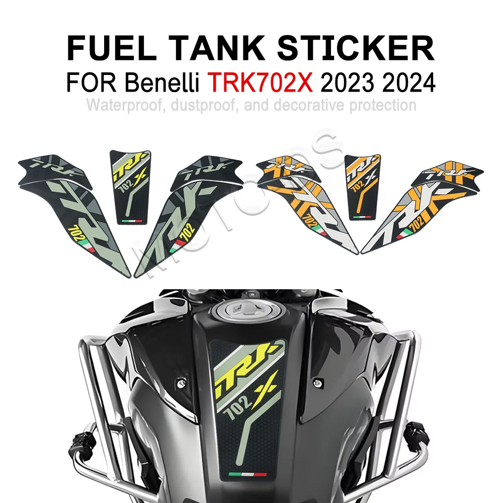 For Benelli TRK702X TRK 702 X Adventure 2023 2024 Motorcycle Protector Tank Pad Side Fuel Oil Kit Knee Rubber Stickers Decals
For Benelli TRK702X TRK 702 X Adventure 2023 2024 Motorcycle Protector Tank Pad Side Fuel Oil Kit Knee Rubber Stickers Decals