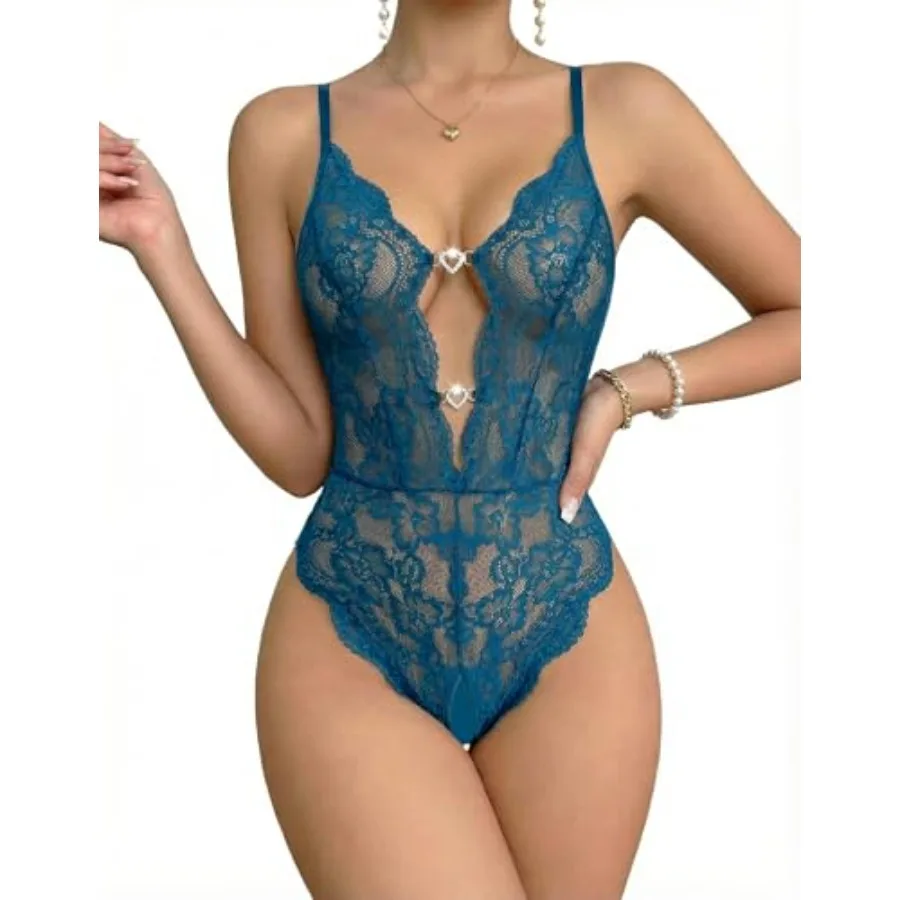 Avidlove Sexy Lingerie for Women Lace Teddy Lingerie One Pcs Lingerie Bodysuit
Avidlove Sexy Lingerie for Women Lace Teddy Lingerie One Pcs Lingerie Bodysuit
