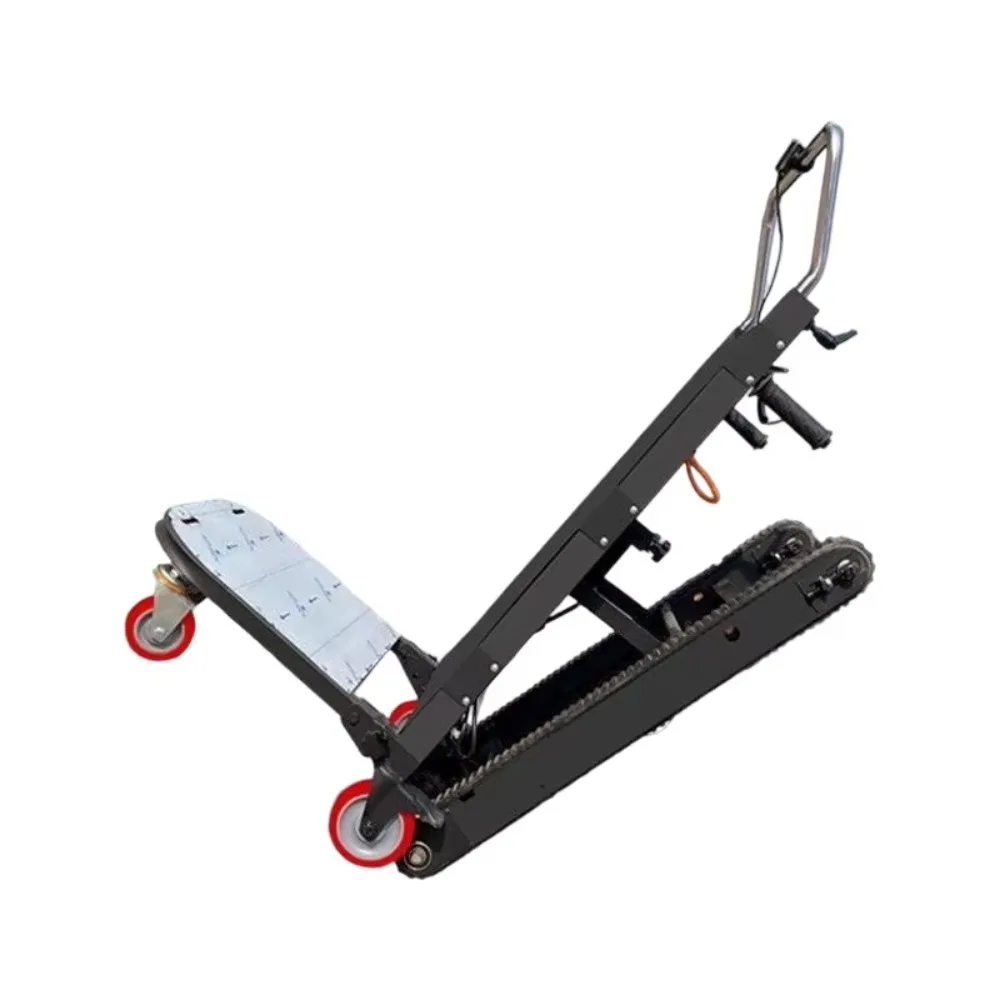 Hot Selling and Affordable 300-400kg Stair Climber Trolley Machine Electric Automatic Stair Climbing Cart
Hot Selling and Affordable 300-400kg Stair Climber Trolley Machine Electric Automatic Stair Climbing Cart