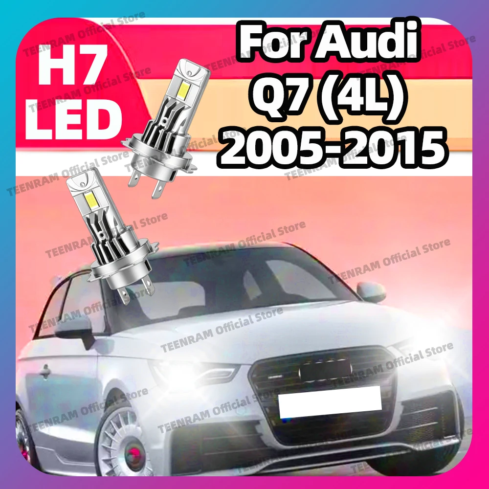 2Pcs Car Front Headlights 6000K H7 LED Lamps 30000LM Bulbs For Audi Q7 4L 2005-2015 2006 2007 2008 2009 2010 2011 2012 2013 2014
2Pcs Car Front Headlights 6000K H7 LED Lamps 30000LM Bulbs For Audi Q7 4L 2005-2015 2006 2007 2008 2009 2010 2011 2012 2013 2014