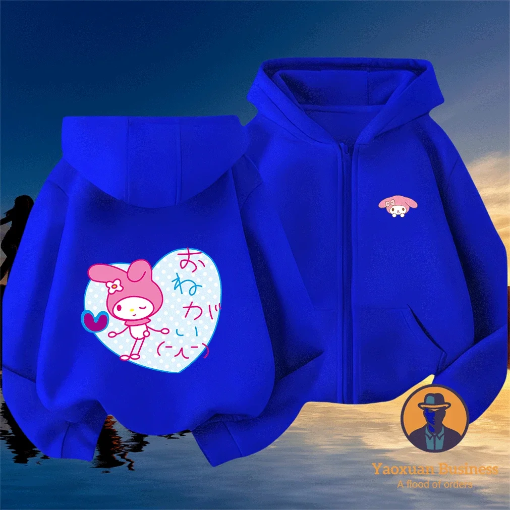 Soft Warm Autumn Winter Baby Sanrio Pure Cotton My Melody Cartoon Casual Zip Up Hoodie Jacket
Soft Warm Autumn Winter Baby Sanrio Pure Cotton My Melody Cartoon Casual Zip Up Hoodie Jacket