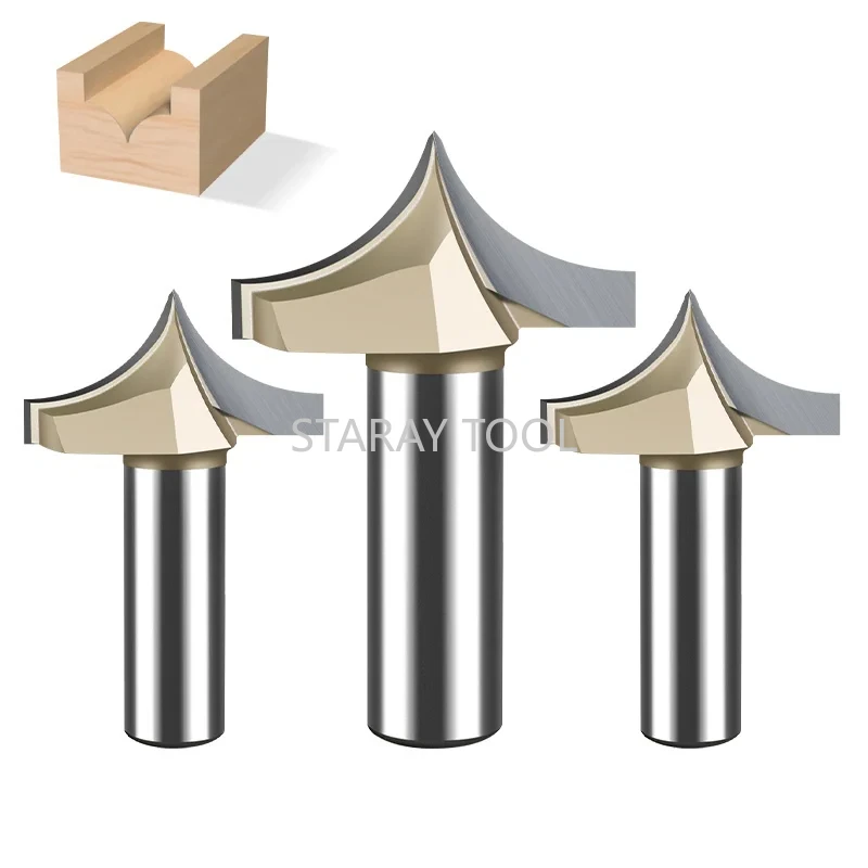 1/4 1/2 Shank Cnc Wood Router Bit Point Cutting Round Over Bit Carbide Carving Tools Router Bits for Woodworking
1/4 1/2 Shank Cnc Wood Router Bit Point Cutting Round Over Bit Carbide Carving Tools Router Bits for Woodworking