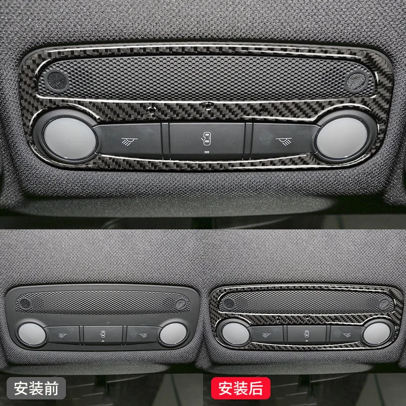 FOR Audi 08-14 TT modification Roof reading light panel Decorative stickers Audi TT Carbon fiber pattern Interior
FOR Audi 08-14 TT modification Roof reading light panel Decorative stickers Audi TT Carbon fiber pattern Interior