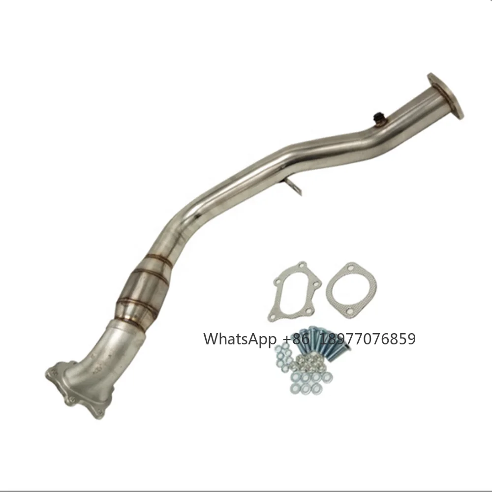 Модификация автомобильной выхлопной трубы для Subaru 2002-2007 Impreza WRX EJ205 EJ225 STi EJ257 2,0 T 2,5 T Материал из нержавеющей стали 
Модификация автомобильной выхлопной трубы для Subaru 2002-2007 Impreza WRX EJ205 EJ225 STi EJ257 2,0 T 2,5 T Материал из нержавеющей стали