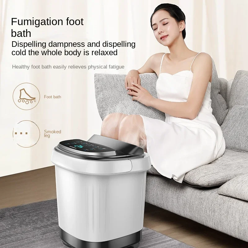 Luxury Heated Electric Footbath Tub Deluxe Automatic Massage Soak Foot Spa with Soothing Temperature for Relaxation
Luxury Heated Electric Footbath Tub Deluxe Automatic Massage Soak Foot Spa with Soothing Temperature for Relaxation