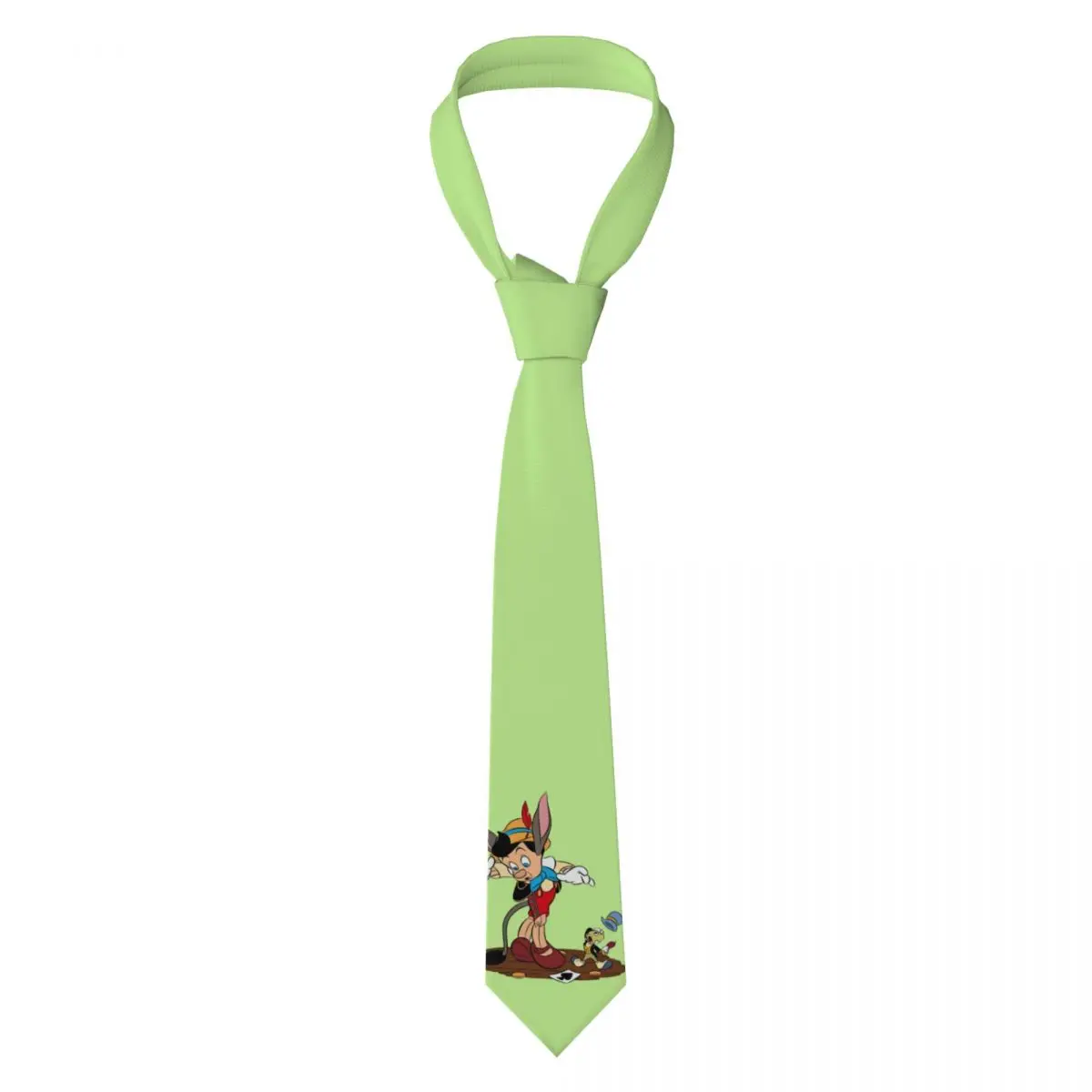Custom Fashion Cartoon Pinocchio Neck Tie Mens Silk Jiminy Cricket Necktie for Party Gravatas 
Custom Fashion Cartoon Pinocchio Neck Tie Mens Silk Jiminy Cricket Necktie for Party Gravatas