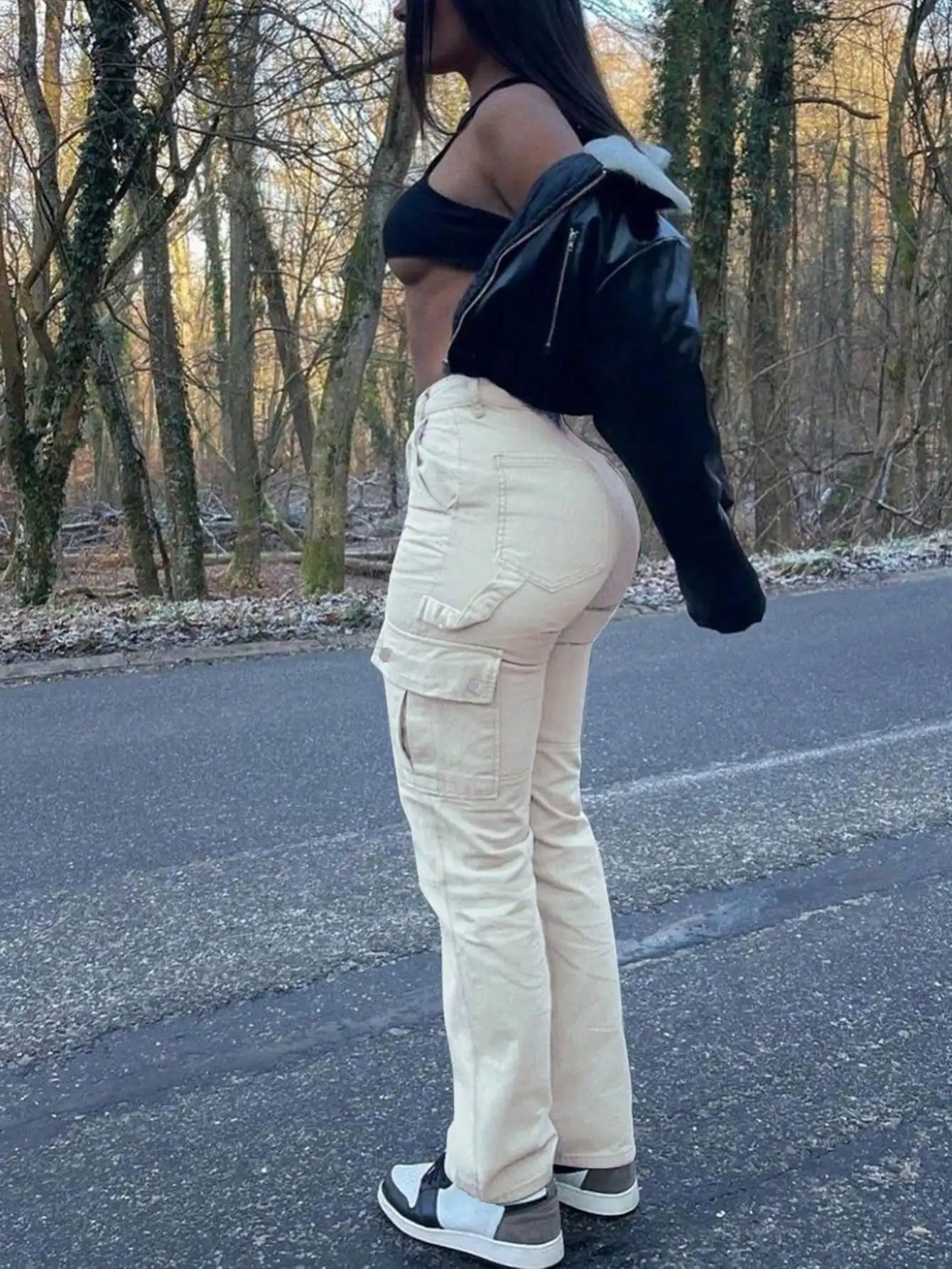 2025 Women's Cargo Pants High Waisted Casual Work Pants Baggy Stretchy Straight Leg Tactical Pants Streetwear Y2K Fashion
2025 Women's Cargo Pants High Waisted Casual Work Pants Baggy Stretchy Straight Leg Tactical Pants Streetwear Y2K Fashion
