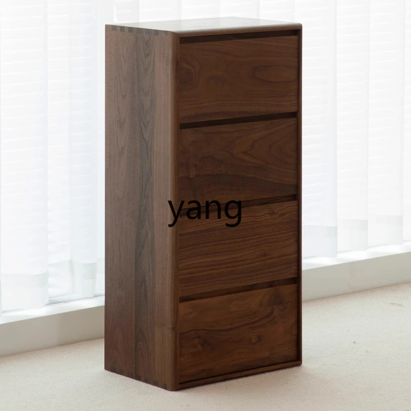 LCX Black Walnut Solid Wood Four-Drawer Tea Room Storage Cabinet Tea Leaf Storage Cabinet Small Low Shelf
LCX Black Walnut Solid Wood Four-Drawer Tea Room Storage Cabinet Tea Leaf Storage Cabinet Small Low Shelf