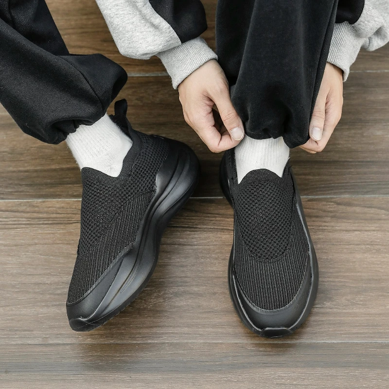 Men's Summer Mesh Slip-On Casual Shoes Breathable Driving Sandals Low-Top Round-Toe PU Leather Net-Structured Slip-On Footwear
Men's Summer Mesh Slip-On Casual Shoes Breathable Driving Sandals Low-Top Round-Toe PU Leather Net-Structured Slip-On Footwear