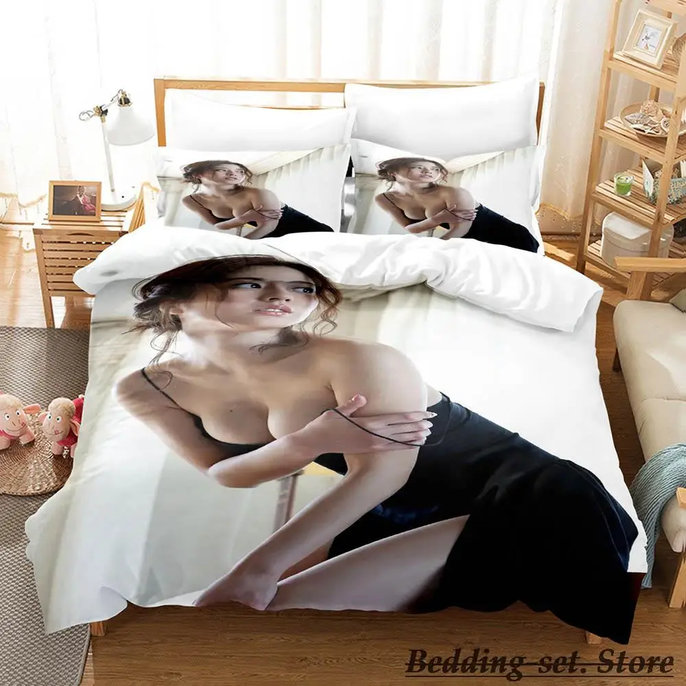 2023 New Bikini Sexy Girl Yumi Sugimoto Bedding Set Single Twin Full Queen King Size Bed Set Adult Kid Bedroom Duvetcover Sets
2023 New Bikini Sexy Girl Yumi Sugimoto Bedding Set Single Twin Full Queen King Size Bed Set Adult Kid Bedroom Duvetcover Sets