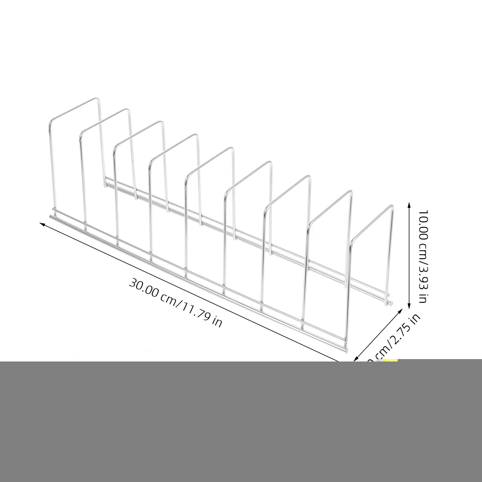 2 Pcs Stainless Steel Bowl Rack Plate Organizer Metal Kitchen Pan Lid Storage Holder for Countertop Cabinet Pantry
2 Pcs Stainless Steel Bowl Rack Plate Organizer Metal Kitchen Pan Lid Storage Holder for Countertop Cabinet Pantry