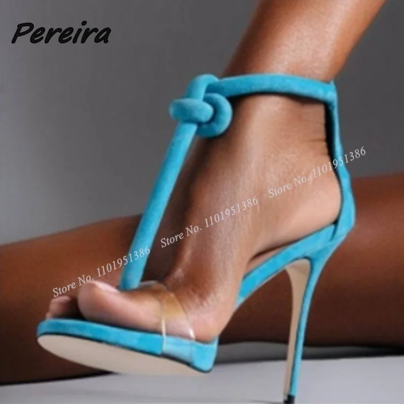 Pereira Clear PVC T Strap Sandals Rope Decor Back Zipper Women Stilettos High Heels Summer Wedding Shoes Girl's Sandals on Heels
Pereira Clear PVC T Strap Sandals Rope Decor Back Zipper Women Stilettos High Heels Summer Wedding Shoes Girl's Sandals on Heels