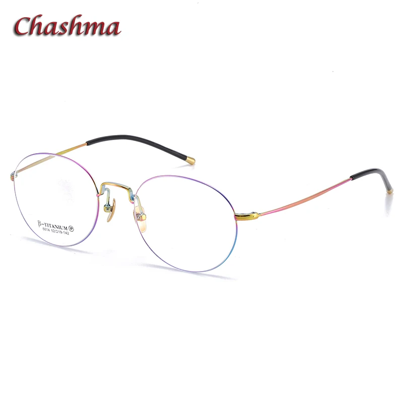 Мужская и женская оправа для очков Chashma, ульсветильник Кая титановая оправа для очков для коррекции зрения в стиле ретро
Мужская и женская оправа для очков Chashma, ульсветильник Кая титановая оправа для очков для коррекции зрения в стиле ретро