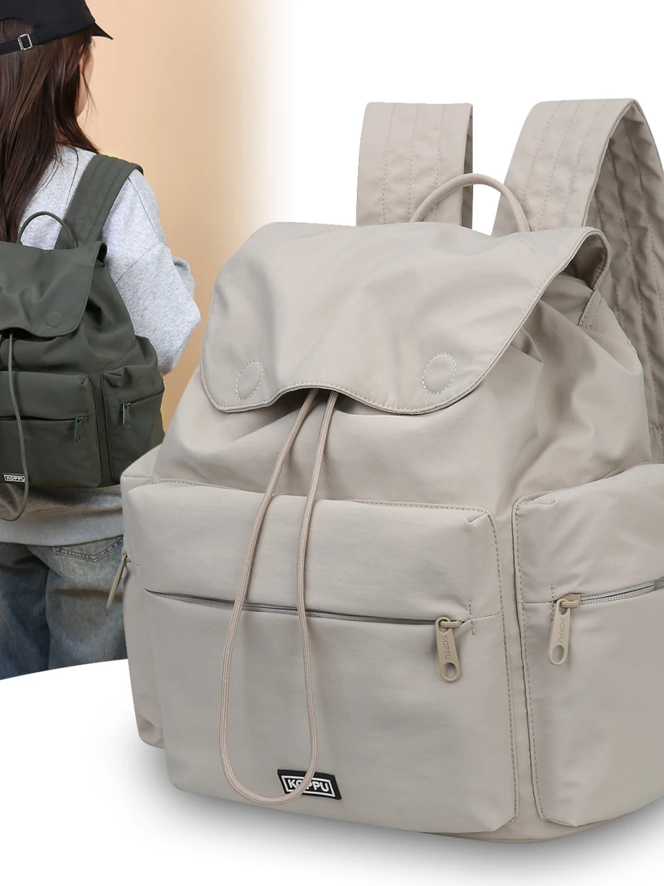 Lightweight Large Capaci Outdoor Nylon Hiking Bapa Waterproof oulder Bag for Travel And king Dual Layered Structure
Lightweight Large Capaci Outdoor Nylon Hiking Bapa Waterproof oulder Bag for Travel And king Dual Layered Structure