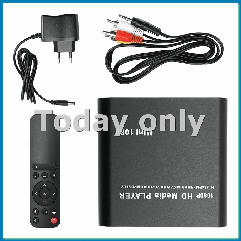 MKV 264 HDD Multimedia Player Full HD 1080P USB Media Player with SD Media TV Box Support RMVB WMV HDD Player EU PLUG-A09I
MKV 264 HDD Multimedia Player Full HD 1080P USB Media Player with SD Media TV Box Support RMVB WMV HDD Player EU PLUG-A09I