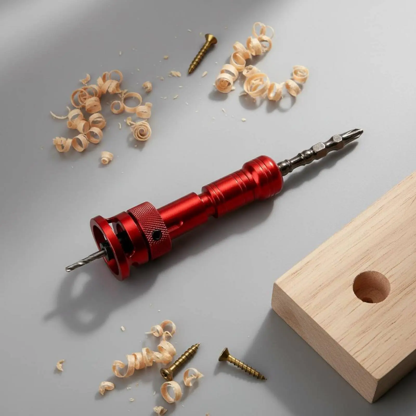 Counterbore Drill Bit Clean Holes Wood Counterbore Bit Adjustable Depth Stop Collar Set Wear-Resistant Hole Cutter
Counterbore Drill Bit Clean Holes Wood Counterbore Bit Adjustable Depth Stop Collar Set Wear-Resistant Hole Cutter