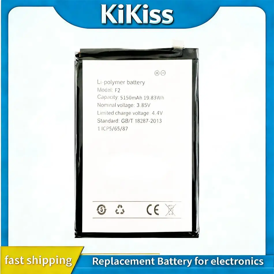 Легкая батарея для мобильного телефона Umidigi Umi F2, 5150 мАч
Легкая батарея для мобильного телефона Umidigi Umi F2, 5150 мАч