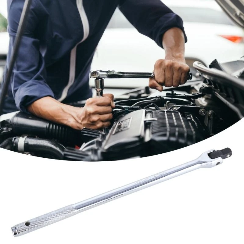 E28F 1/2" F Rod Wrench Socket Rotating Torque Wrench Strong Lever Steering Handle Repair Long Force Bar Activity Head
E28F 1/2" F Rod Wrench Socket Rotating Torque Wrench Strong Lever Steering Handle Repair Long Force Bar Activity Head