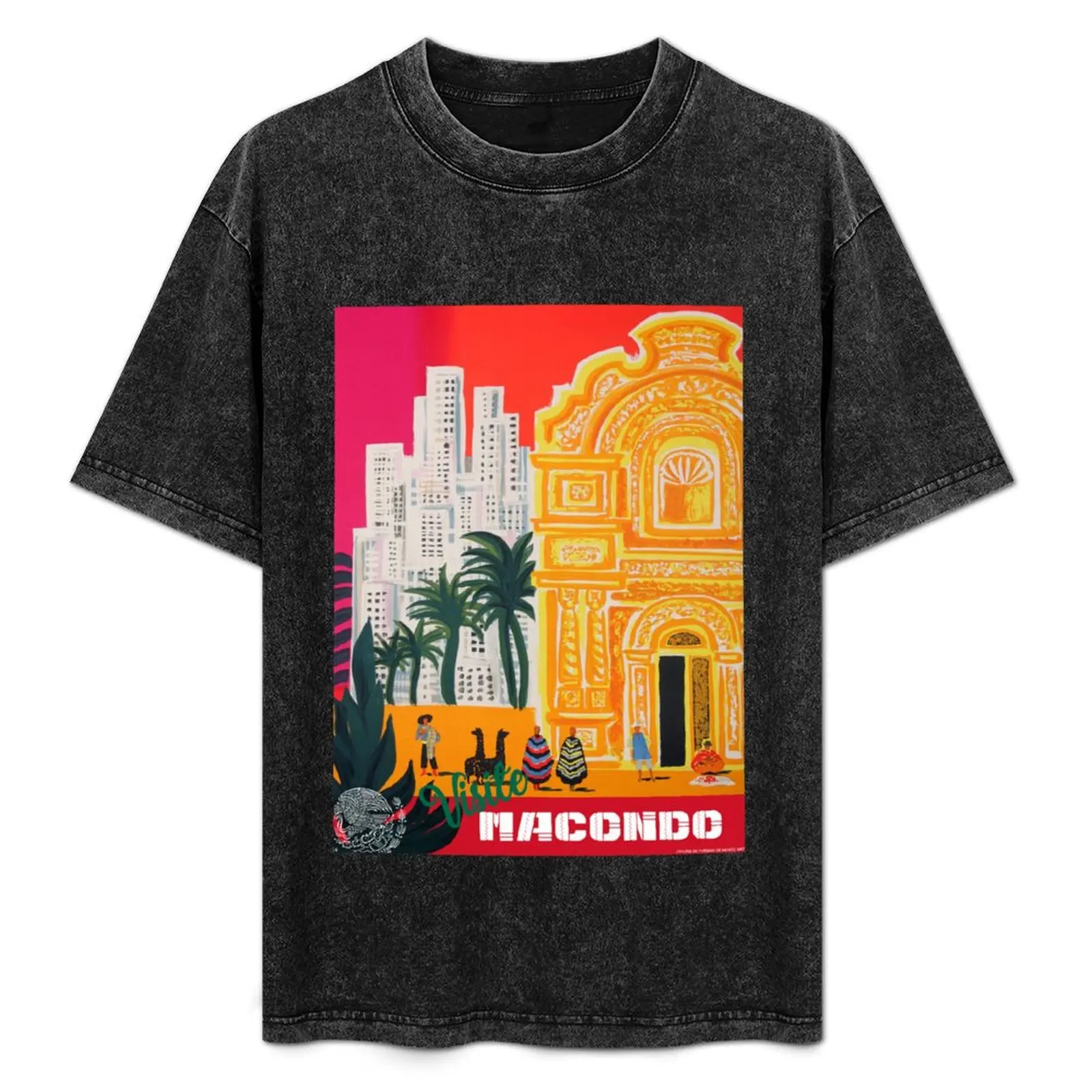 Visite Macondo T-Shirt Novelty Graphic Tee Shirt
Visite Macondo T-Shirt Novelty Graphic Tee Shirt