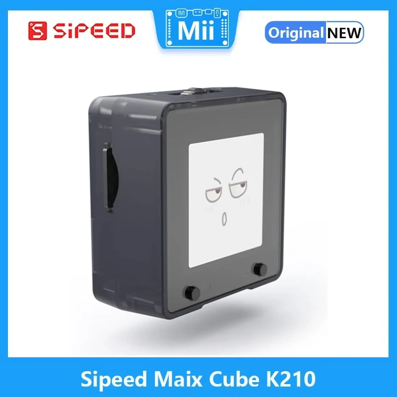 Мини-плата Sipeed Maix Cube K210 AI + lOT, с 3,5-дюймовым ЖК-дисплеем, двумя передними и задними камерами
Мини-плата Sipeed Maix Cube K210 AI + lOT, с 3,5-дюймовым ЖК-дисплеем, двумя передними и задними камерами