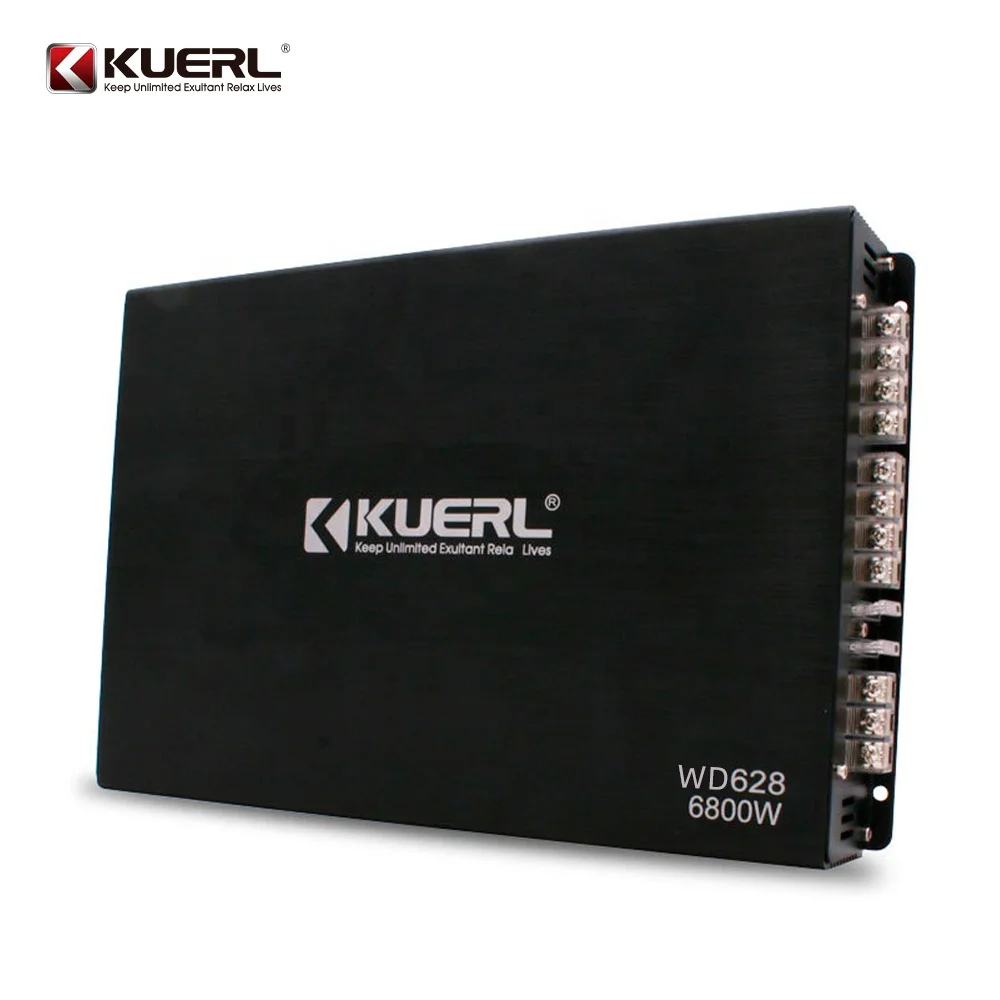 Kuerl WD628 12V Full Range Car Amplifier 4 Channel 6800w Powerful Car Stereo Amplifier
Kuerl WD628 12V Full Range Car Amplifier 4 Channel 6800w Powerful Car Stereo Amplifier