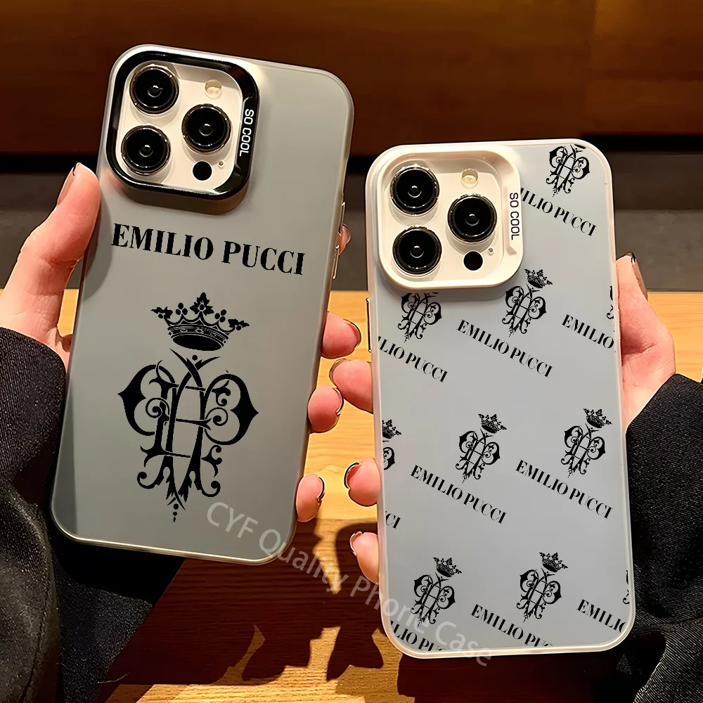 Fashion E-emilio Pucci-es Phone Case For Apple 11 12 13 14 15 16Pro Max Plus Protect Plating Phone Cover
Fashion E-emilio Pucci-es Phone Case For Apple 11 12 13 14 15 16Pro Max Plus Protect Plating Phone Cover