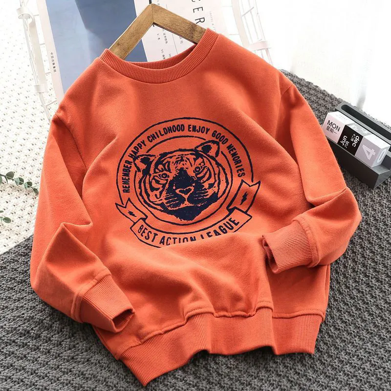 Boys Hoodies Sweatshirts Cotton Tops Outwear 2024 Classic Spring Autumn Kids High Quality Children's Clothing
Boys Hoodies Sweatshirts Cotton Tops Outwear 2024 Classic Spring Autumn Kids High Quality Children's Clothing