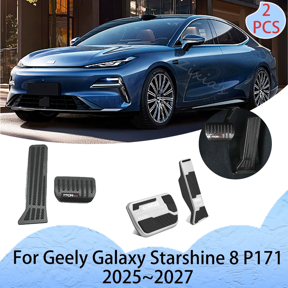 For Geely Galaxy Starshine 8 P171 2025 2026 2027 Car Aluminum Alloy Brake Gas Pedal Aluminum Alloy Pedal Interior Accessories
For Geely Galaxy Starshine 8 P171 2025 2026 2027 Car Aluminum Alloy Brake Gas Pedal Aluminum Alloy Pedal Interior Accessories