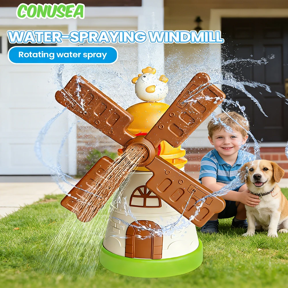 Outdoor Water Toy Sprinkler Rotating Windmill Games Spray Water Play Fun for Swimming Pool Yard Garden Bath Toy Children Kids
Outdoor Water Toy Sprinkler Rotating Windmill Games Spray Water Play Fun for Swimming Pool Yard Garden Bath Toy Children Kids