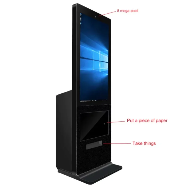 All-in-One 21.5" 24" 32" 43" Self-Service LCD Payment Kiosk Custom Card Cash Terminal Floor Stand Installation for Retail Store
All-in-One 21.5" 24" 32" 43" Self-Service LCD Payment Kiosk Custom Card Cash Terminal Floor Stand Installation for Retail Store